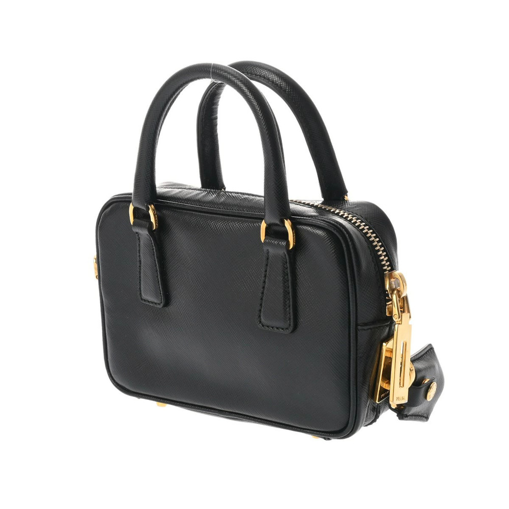 Prada Saffiano Handbag Bag Black